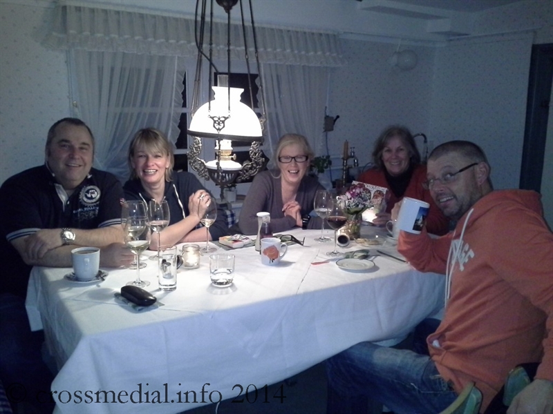 Ein Winterabend im Friesenhaus Sander ganz nach dem Geschmack der Gastgeberin Anne Sander